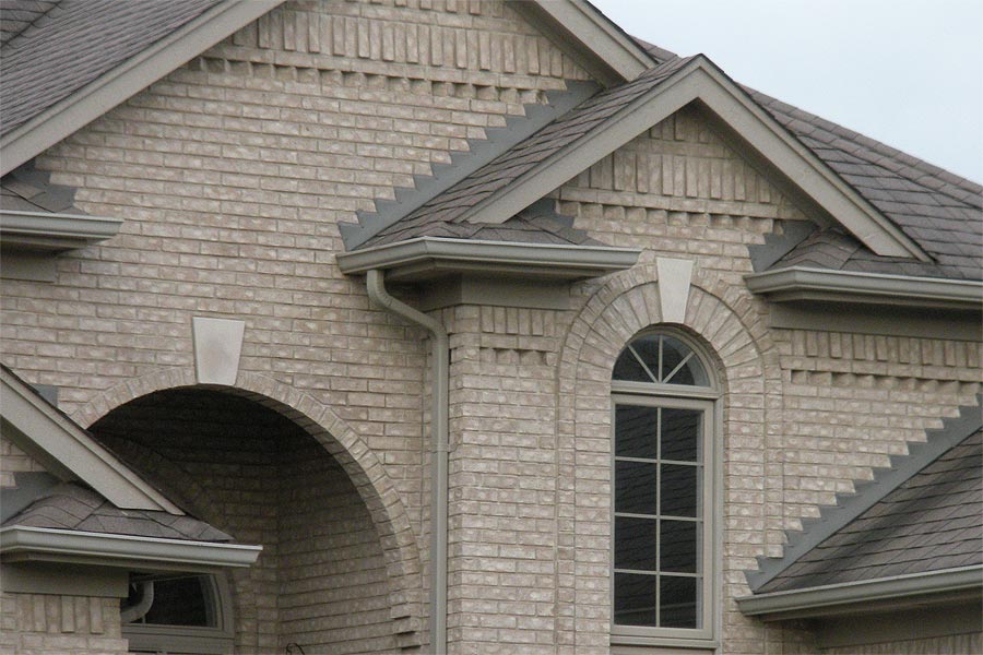 New Construction Brickwork in Macomb MI by Brick Stone Masonry Services  - brickdetailnewhome